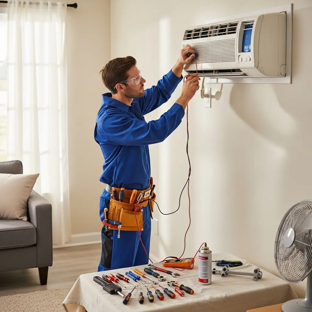 Kırkağaç Daikin Daikin klima gaz dolumu ve bakım – Enerji verimliliği artırıldı. - Teknik servis örneği